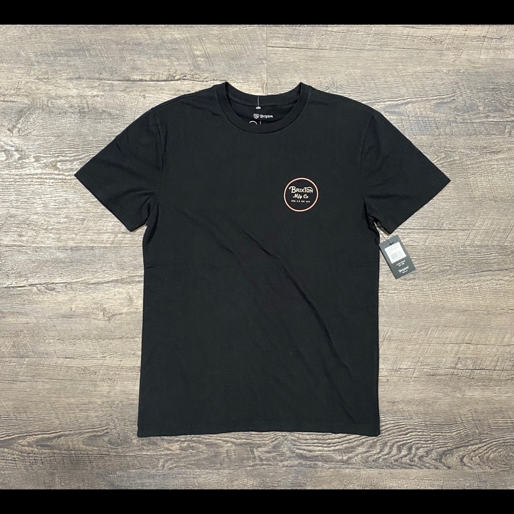 New With Tags Brixton Logo T Shirt Sz S